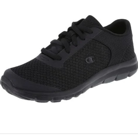 NWOT Youth Gusto Runners Black Size 5 non-marking - Picture 1 of 4